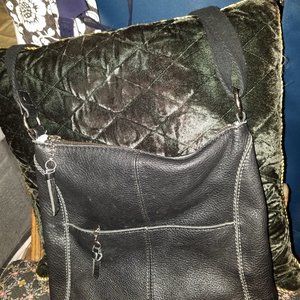 The Sak Black Leather Crossover